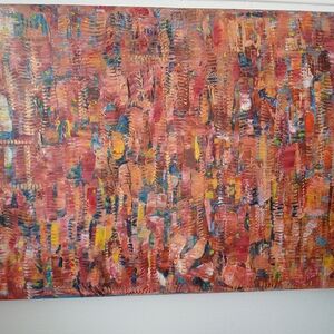 A RICH TAPESTRY....Acrylic On Gallery Wrap Canvas (no Need To Frame...)